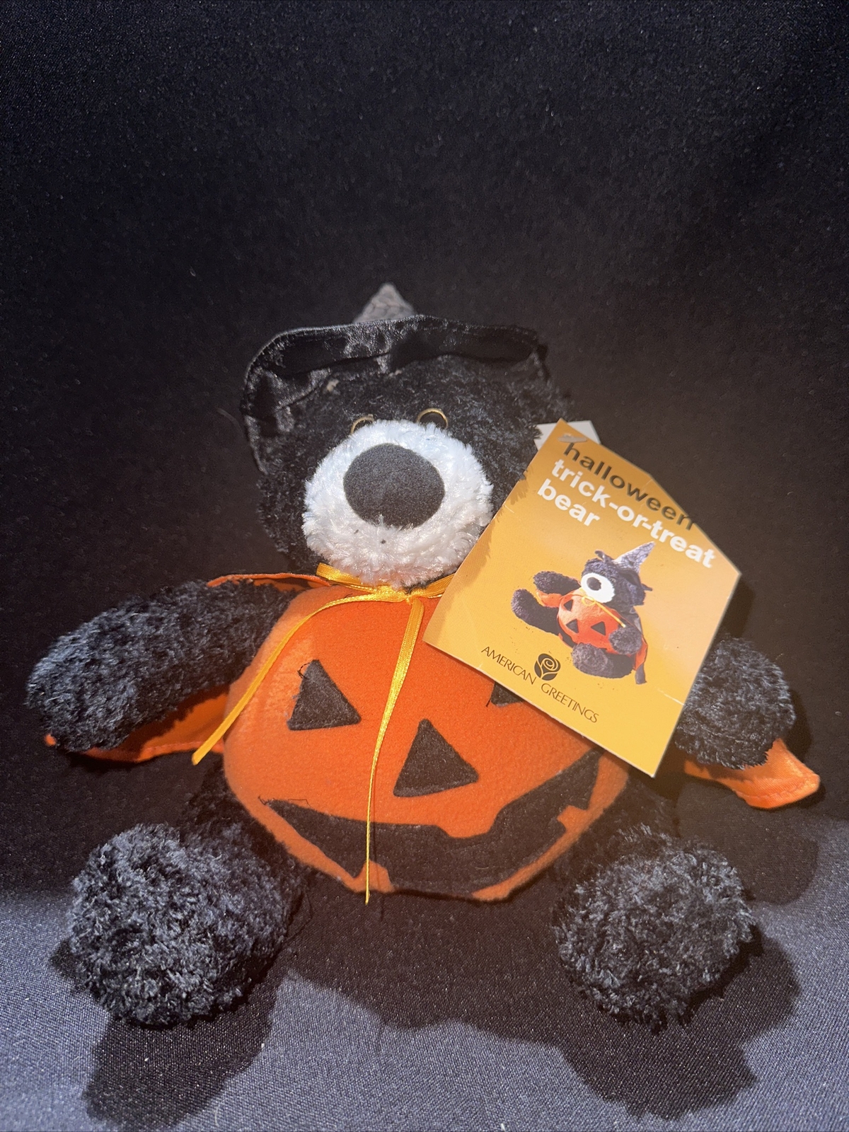 Brand New American Greetings Halloween Trick Or Treat Bear Без бренда - фотография #4