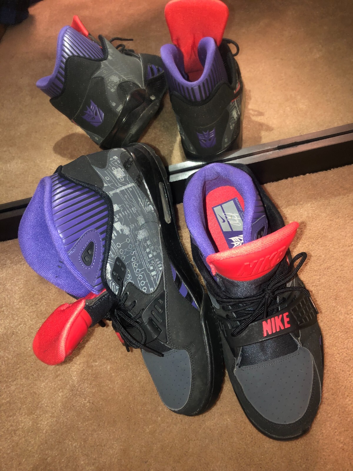 NIKE TRANSFORMERS MEGATRON CALVIN JOHNSON SHOES TRAINERS 13 HOODIE HAT LOT Nike - фотография #10