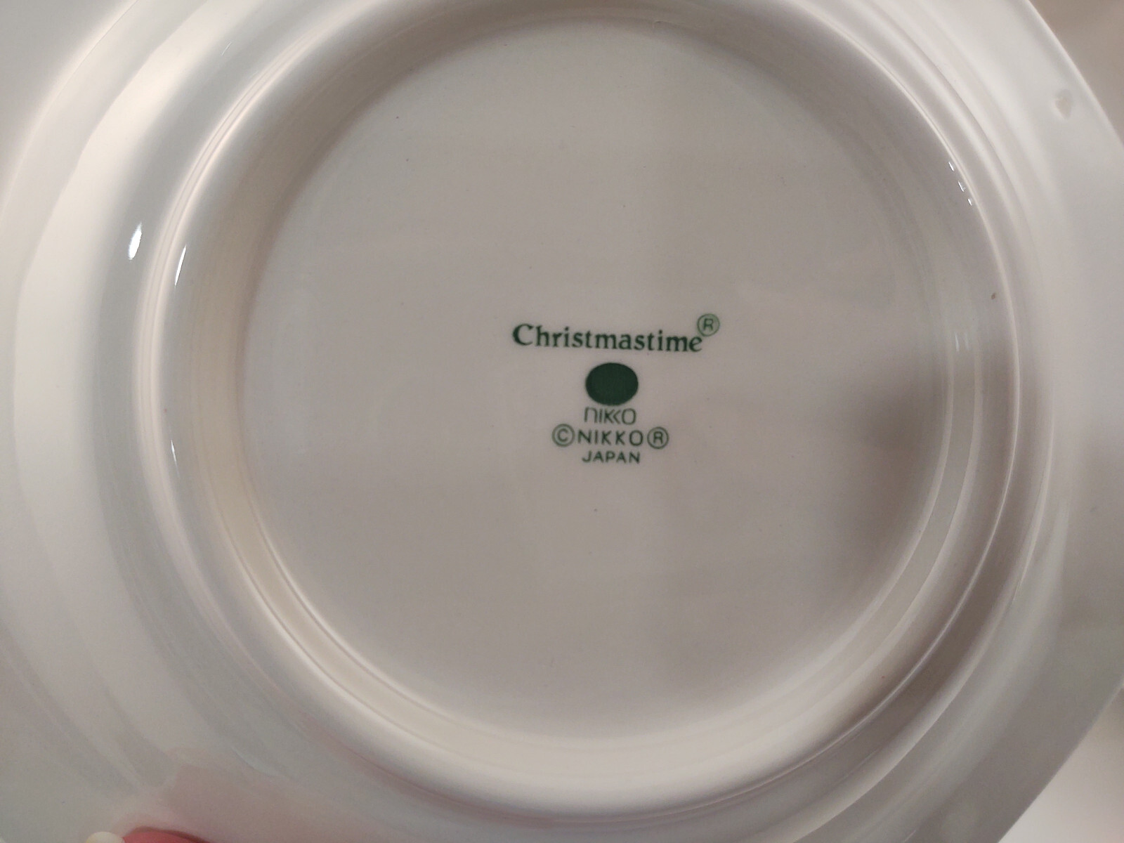 Set of 4 Nikko Christmastime Rim Soup Bowls Nikko Nikko Christmastime - фотография #8