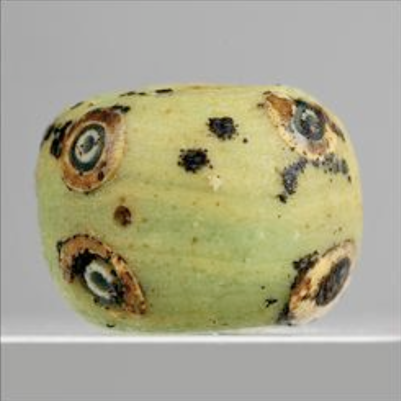 3 Amlash Ancient  Phoenician Glass Eye Beads ~ 600 BCE - 300 BCE ~ Lebanon Без бренда - фотография #4