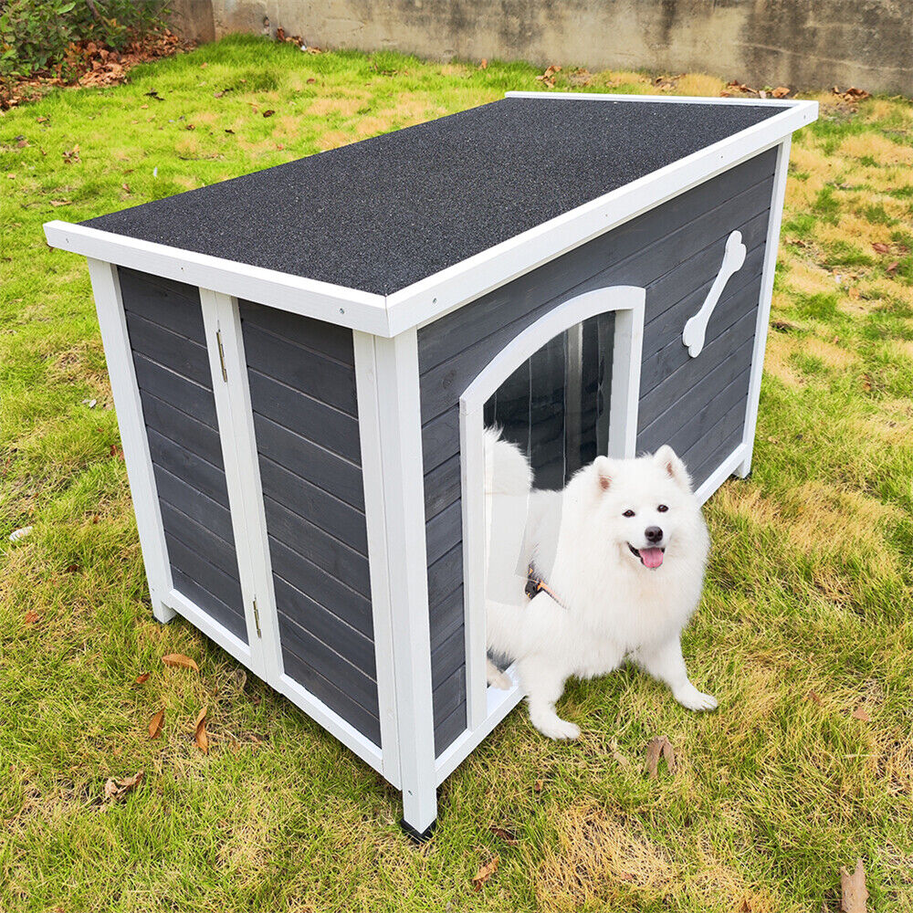 Dog House Indoor & Outdoor Wooden Waterproof Windproof Foldable Dog Cage Outdoor - фотография #6
