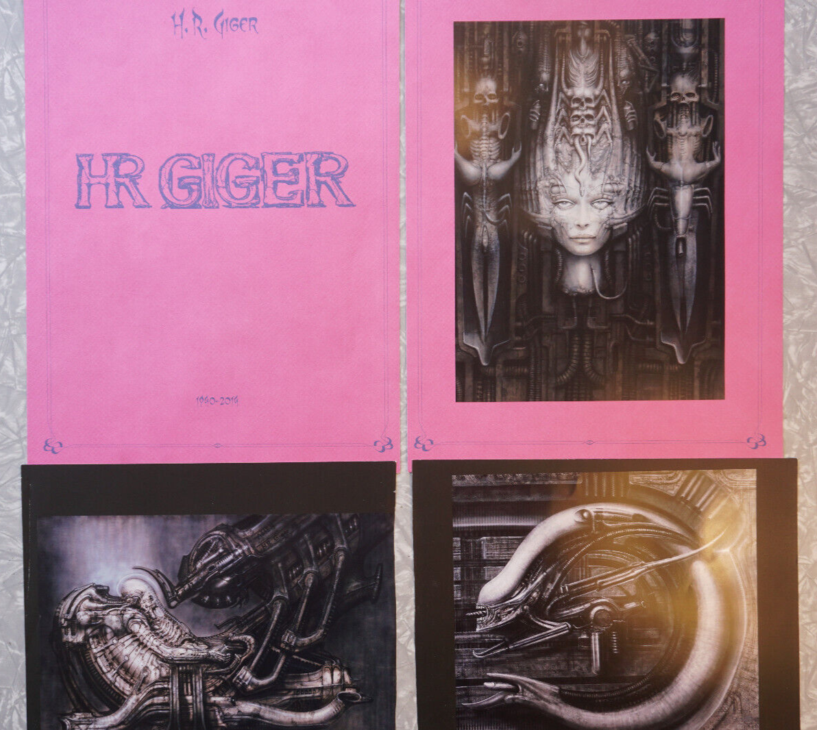 H.R. Giger Alien Vintage Art Pages Lot EXCELLENT CONDITION! FREE SHIPPING! Undisclosed - фотография #7