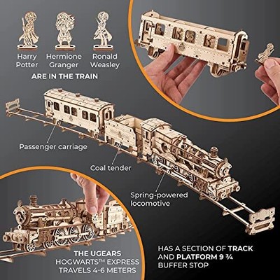 UGEARS Harry Potter Hogwarts Express 3D Puzzles for Adults to Build - Model K... UGEARS Does not apply - фотография #3