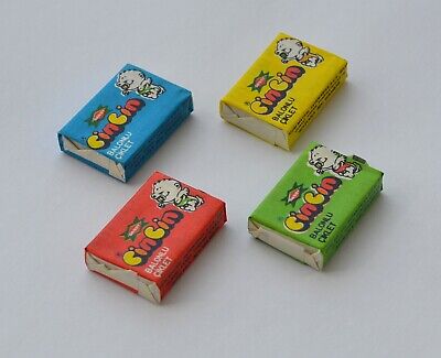 Cin cin baby (Dandy) full set vintage unopened bubble gums from 1980s Very RARE Без бренда - фотография #2