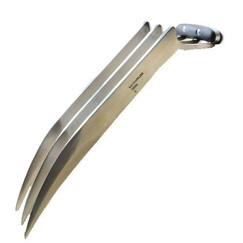 1 Pair (2 pcs) Full Size 9.45" Stainless Steel Wolverine Wolf Claws 2 lbs  Superstores - фотография #3