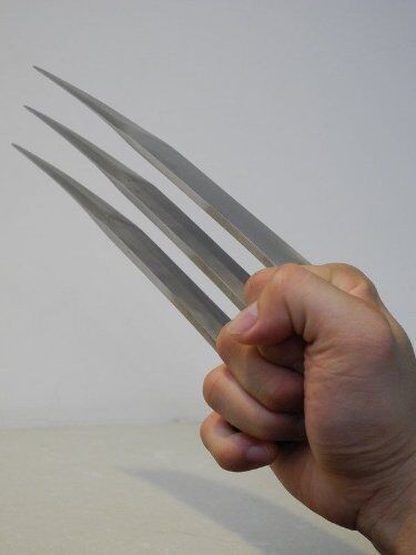 1 Pair (2 pcs) Full Size 9.45" Stainless Steel Wolverine Wolf Claws 2 lbs  Superstores - фотография #4
