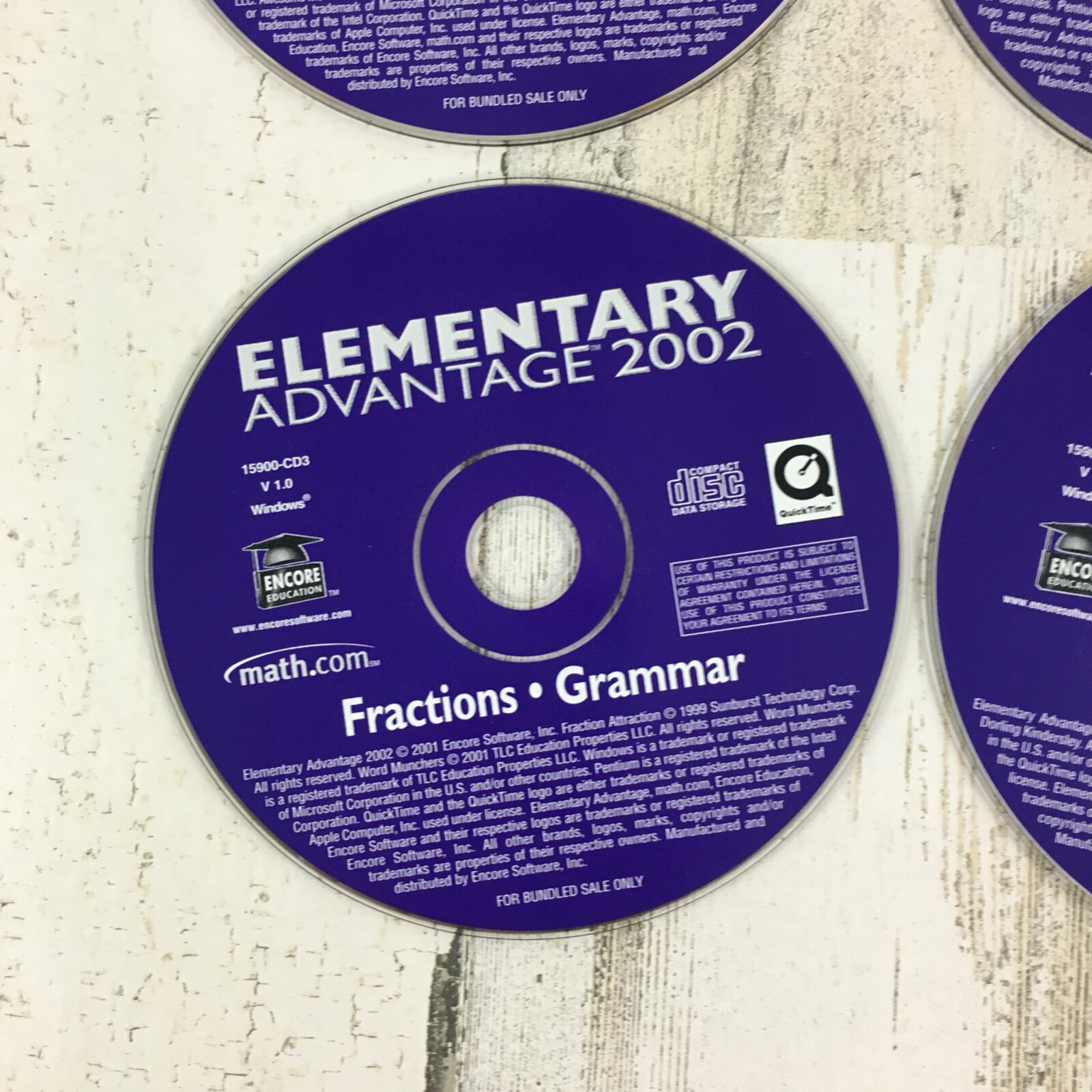 Elementary Advantage 2002 Lot of 6 Disc Set PC CD-ROM Kids Educational Games Elementary Advantage 12315465 - фотография #5