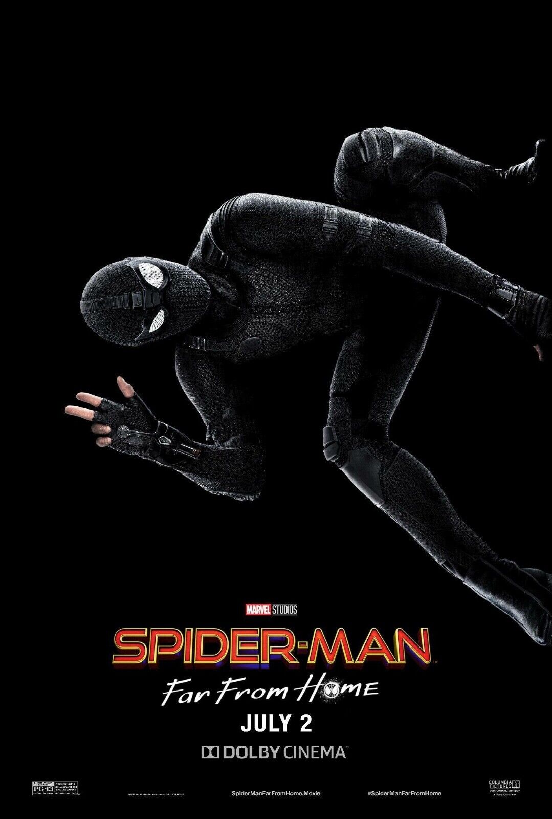 2019 Promo Poster Marvel Print Decor "Spider-Man: Far From Home" Scifi Gift Без бренда