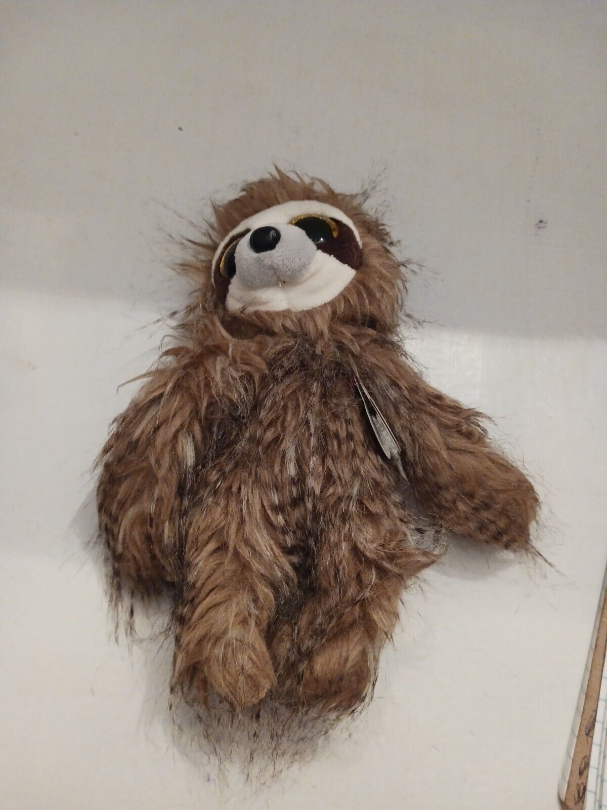 New Ty Beanie Boo Sully Sloth Stuffed Plush Long Hair Glitter Eyes Ty - фотография #5