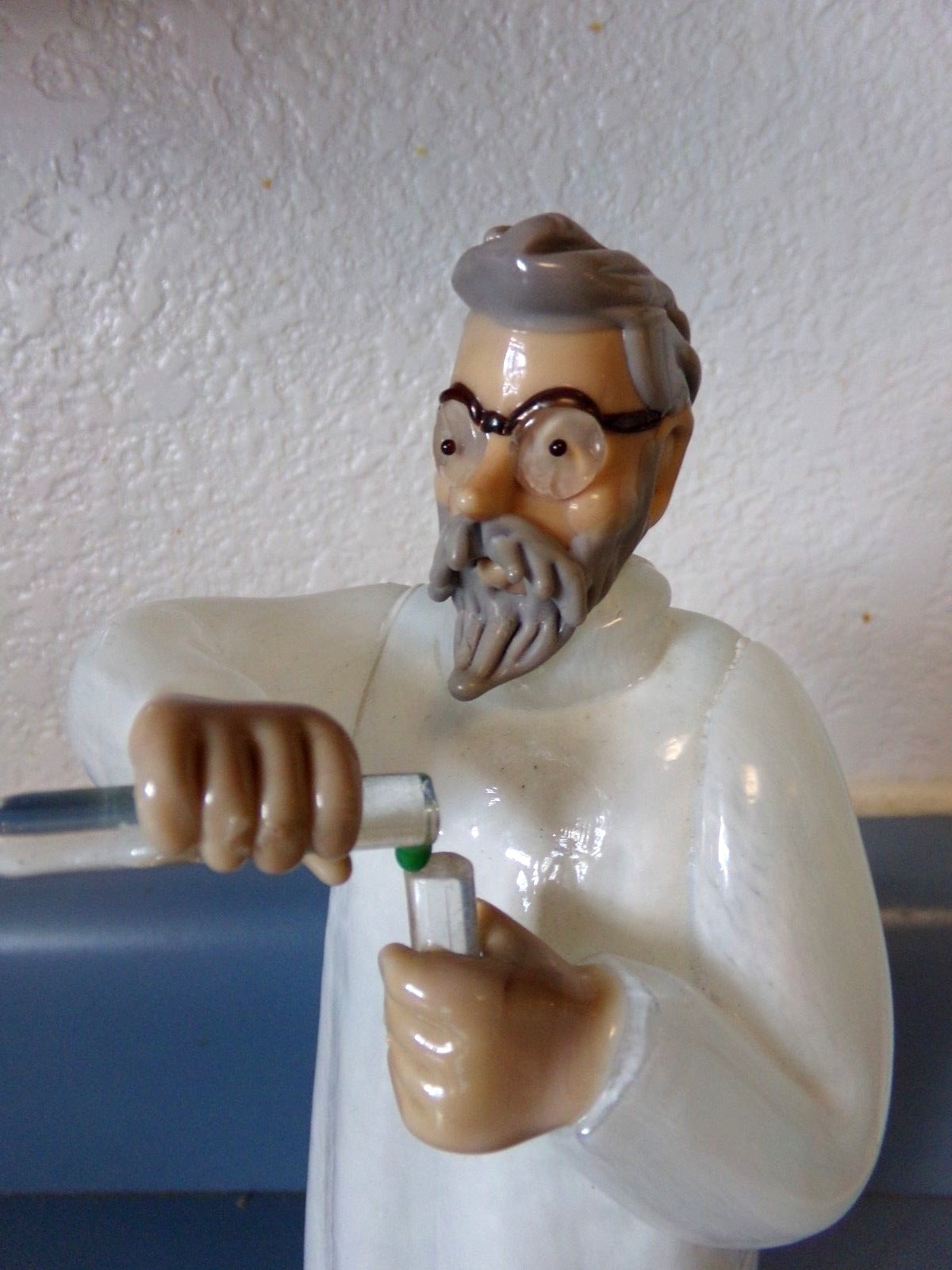 Vintage 50s/60s Murano Hand Blown Art Glass Doctor Scientist Figurine RARE! Без бренда - фотография #2