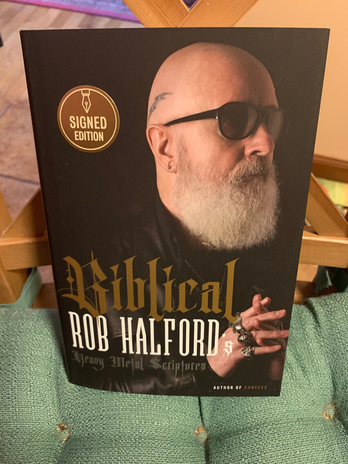 Biblical : Rob Halford's Heavy Metal Scriptures by Rob Halford (2022, Hardcover) Без бренда
