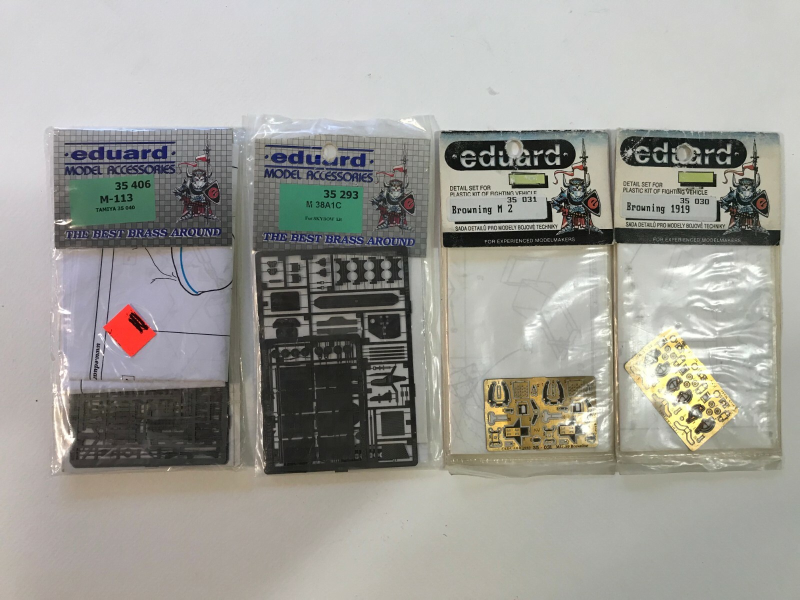 EDUARD 1/35 (LOT OF 4) photo etched details sets eduard Does Not Apply