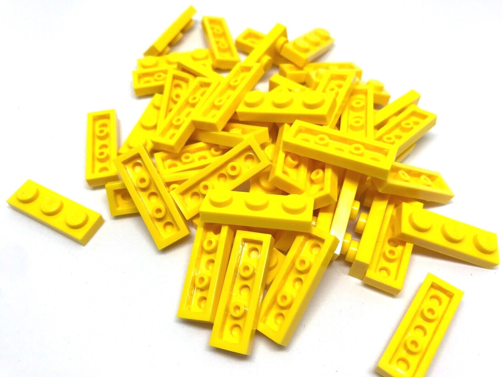 1X3 Lego 50 Piece Bulk Lot 1 x 3 Flat Plates YELLOW Building Parts #3623 LEGO Does Not Apply