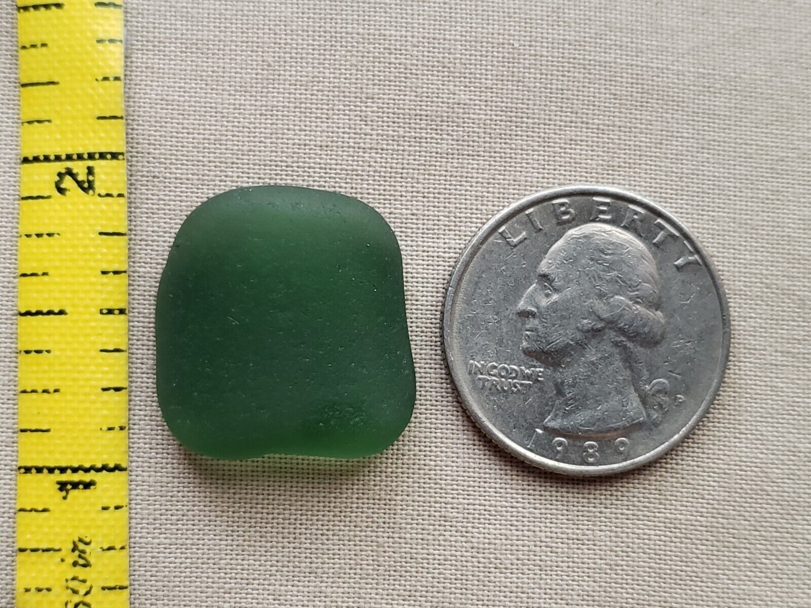 GENUINE PURE BEACH SEA GLASS SURF TUMBLED OLIVE GREEN OCEAN FROSTED PENDANT R3 Без бренда