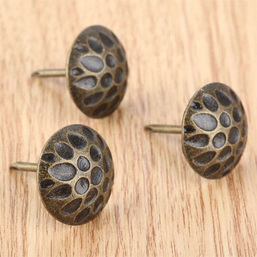 19*20mm Upholstery Nails Retro Jewelry Box Sofa Craft Furniture Tack Stud 10pcs Unbranded Does Not Apply - фотография #12