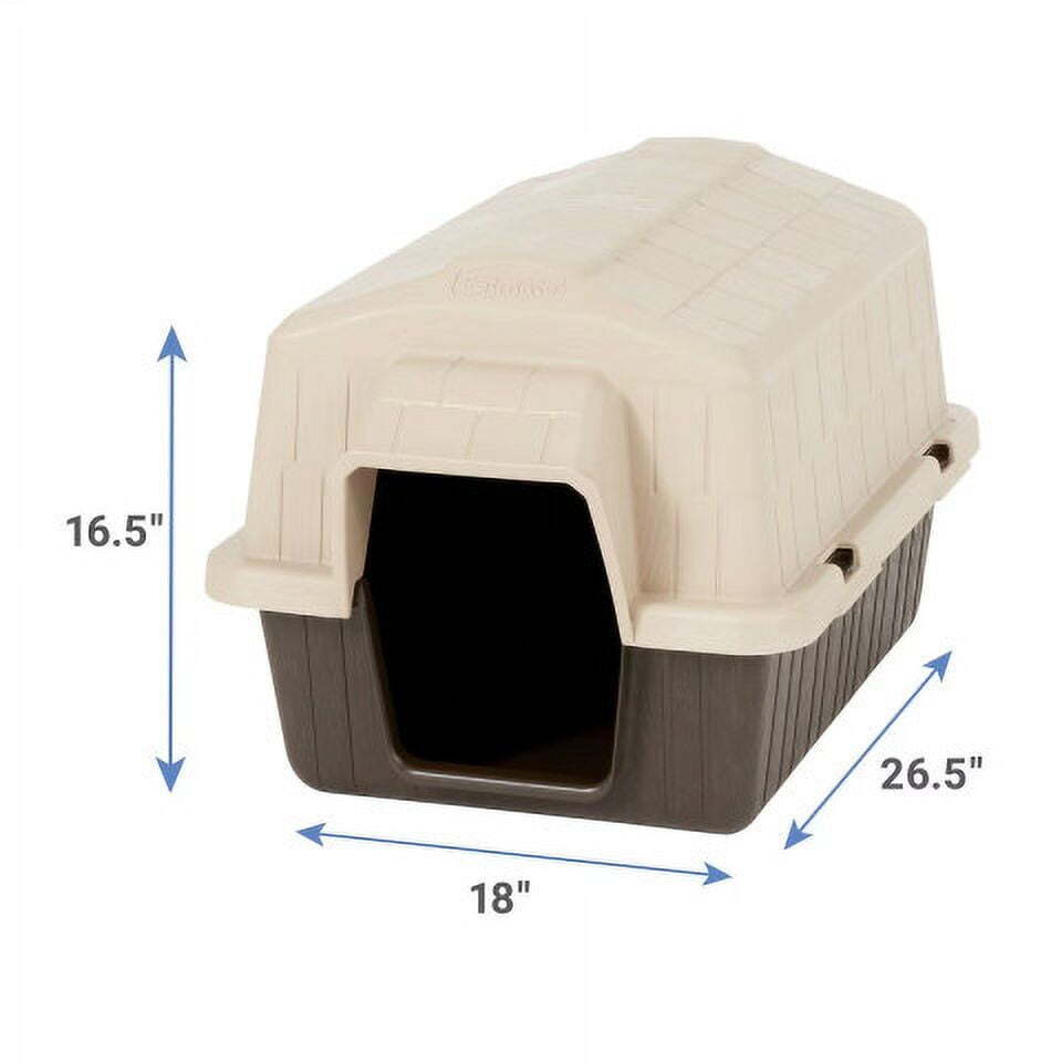 Petmate Aspen Pet Barnhome III Plastic Outdoor Dog House for XS Pets, Up to 15  Unbranded - фотография #4