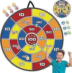  Outdoor Games, Large 29in Dart Board and Basketball Kids Games, Double-Sided  Does not apply Does Not Apply - фотография #2
