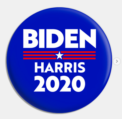 Biden/Harris 2020 (Set of 6 Buttons) - Joe Biden & Kamala Harris (2.25" pins) Без бренда - фотография #2