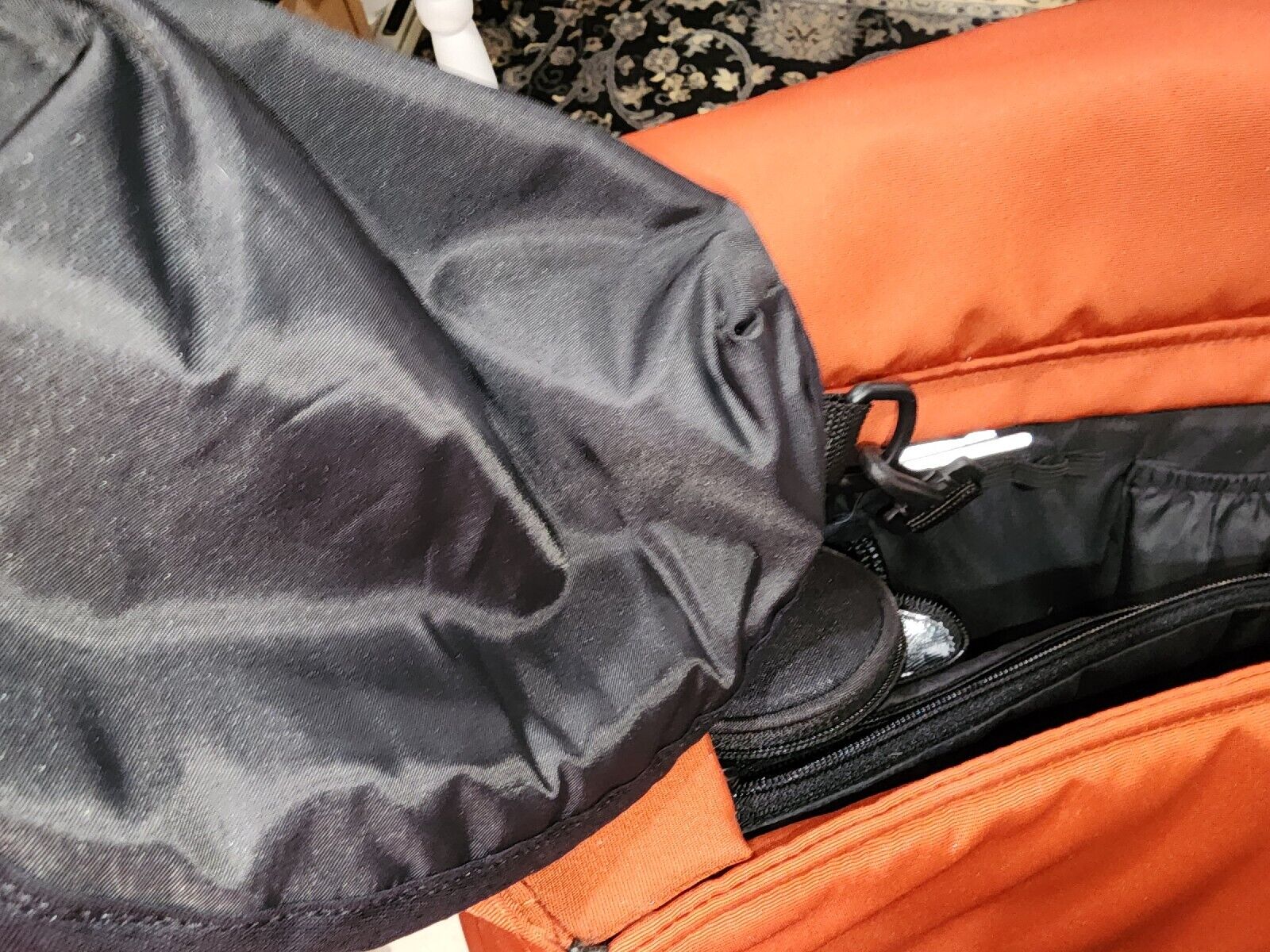 Teutonia Burnt Orange Diaper Bag Changer Bag New Insulator teutonia - фотография #11