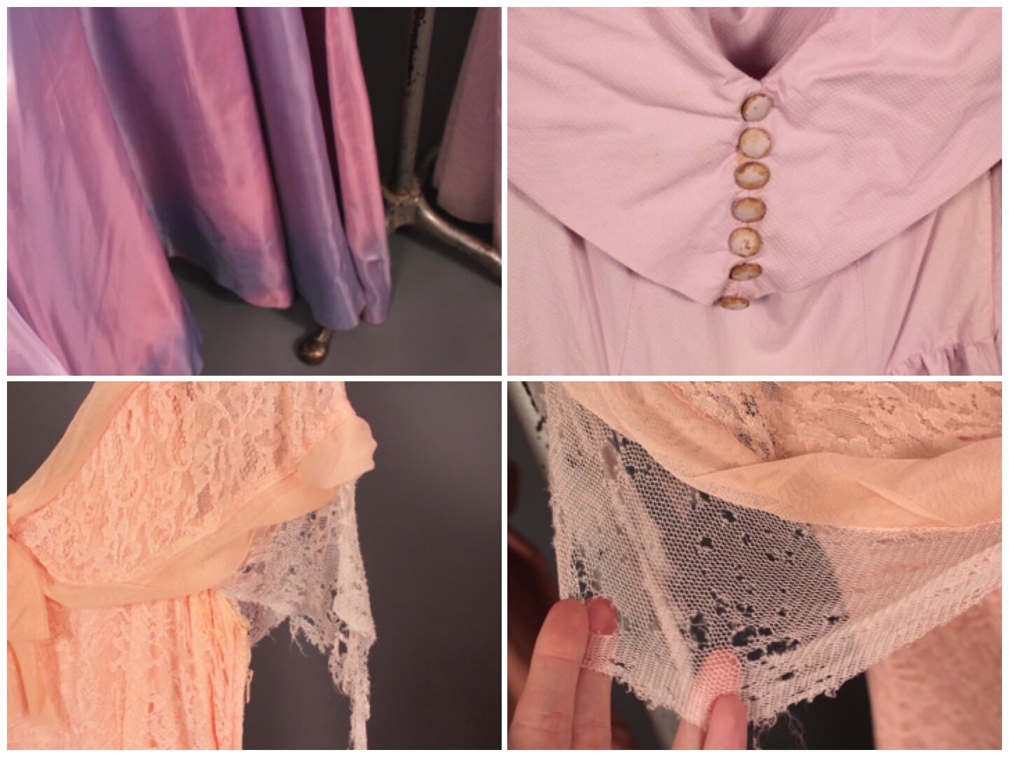 VTG Lot of 13 50s AS IS Formal Gowns Assorted Sizes & Colors 1950s Dresses Assorted - фотография #11