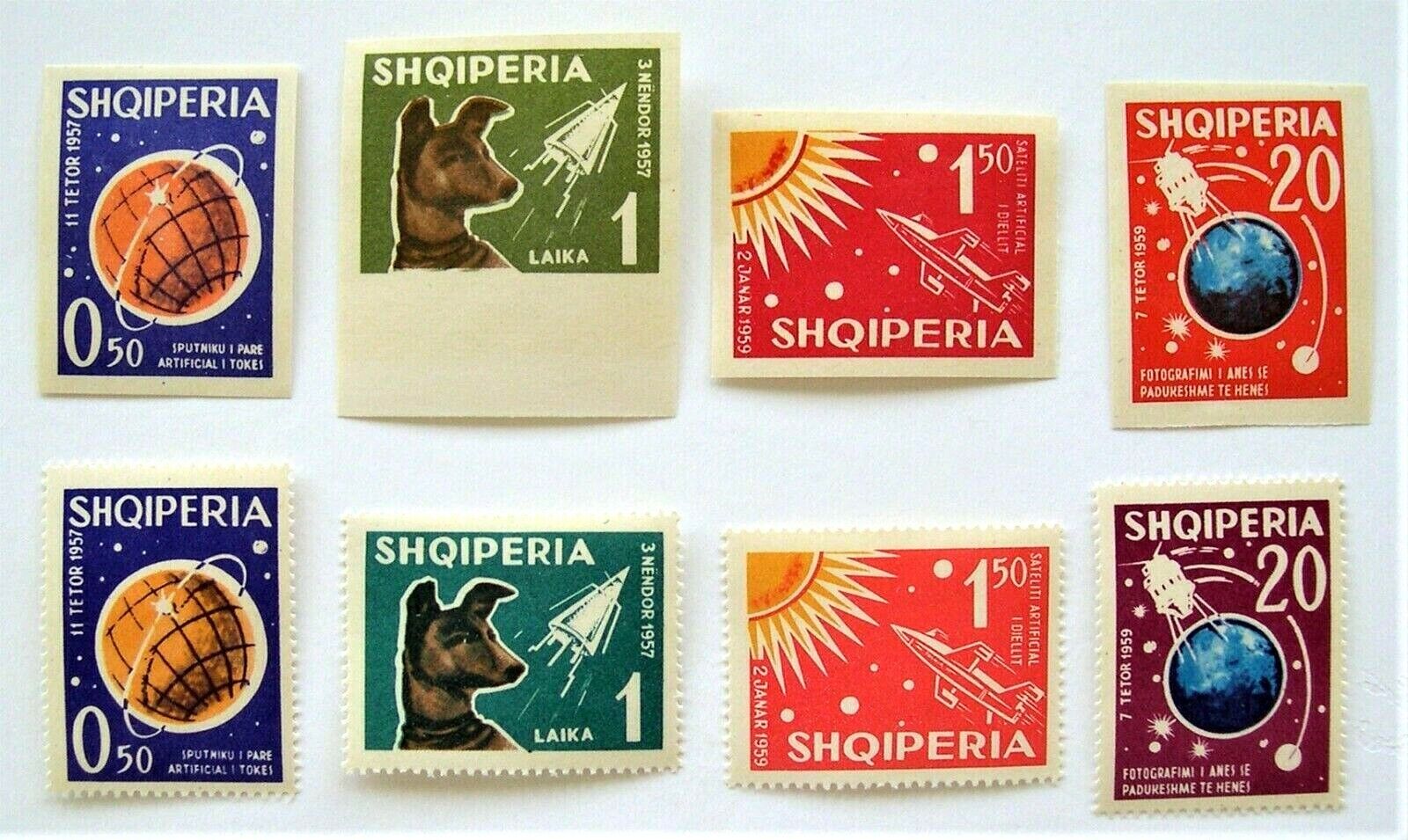 Albania Space Stamps: 43 MNH: Scott & Michel Numbers Below; Pls See All Photos Без бренда - фотография #7