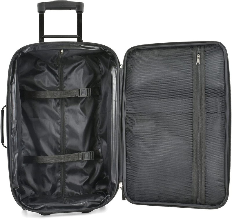 U.S. Traveler Rio Expandable Carry-On | Luggage Set Travel Bag Trolley 2 Wheels U.S. Traveler - фотография #9