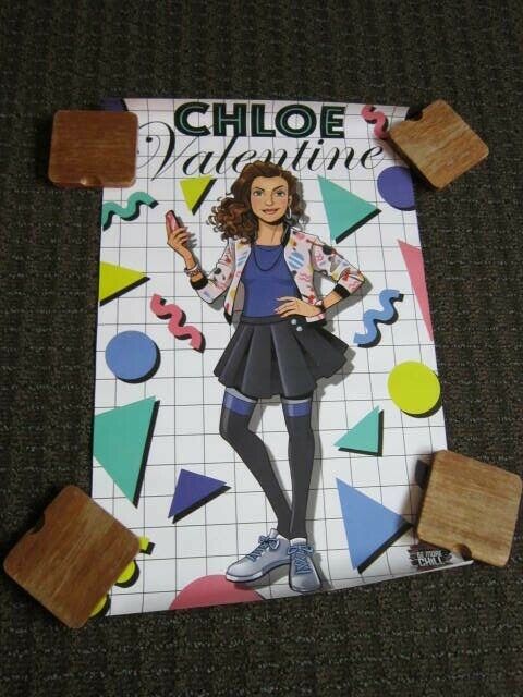 Be More Chill Chloe Valentine Collectible Character Poster Musical Off Broadway  Без бренда