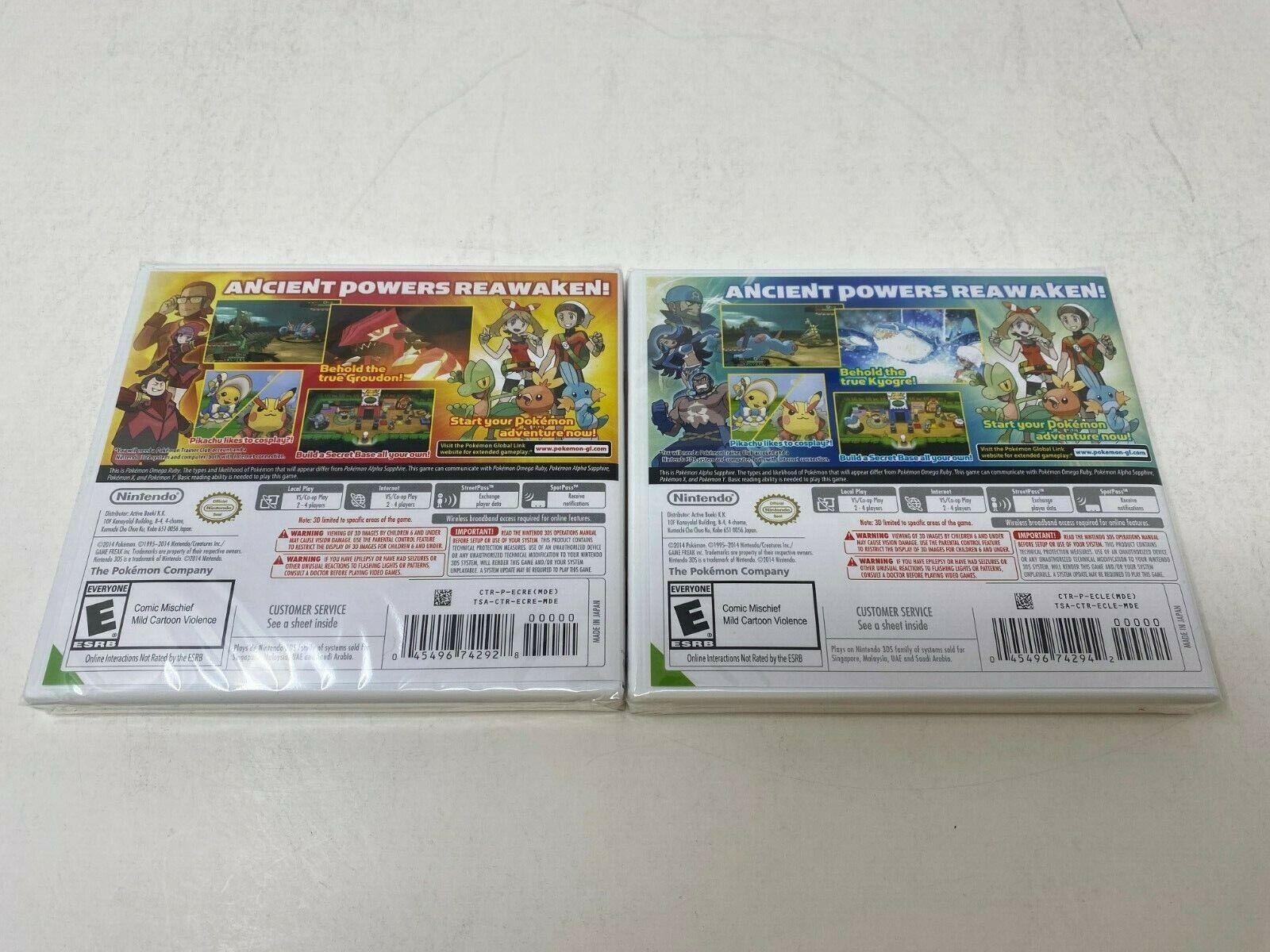 Pokemon Omega Ruby Alpha Sapphire Nintendo 3DS Games Brand New & Factory Sealed! Без бренда - фотография #2
