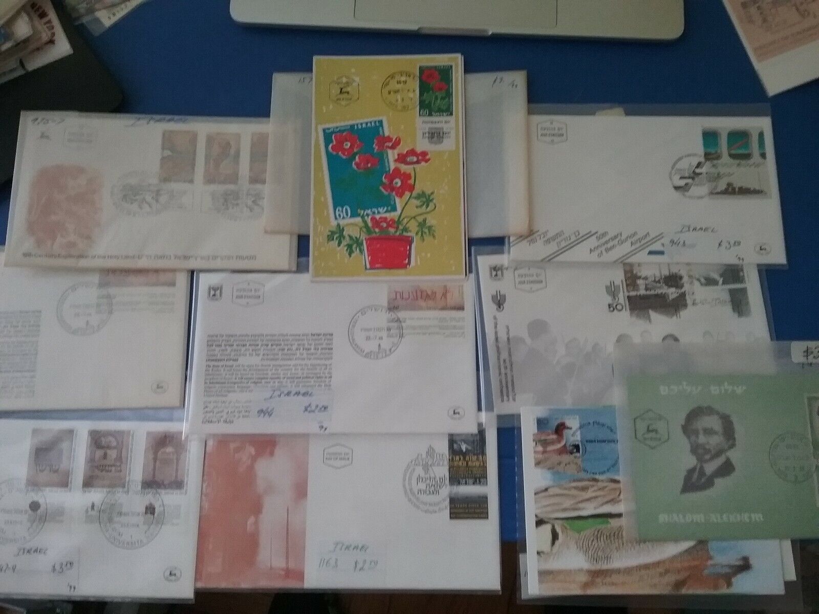 Israel First Day Cover/Issue from 1959 - 1993 lot of 15 MNH (RARE/VTG/HTF) Без бренда