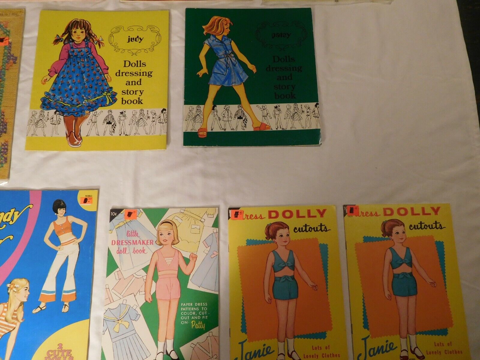 25 Vintage UNCUT Paper Doll Booklets UNUSED Barbie, Starr, Rosebud, Anastasia Без бренда - фотография #8