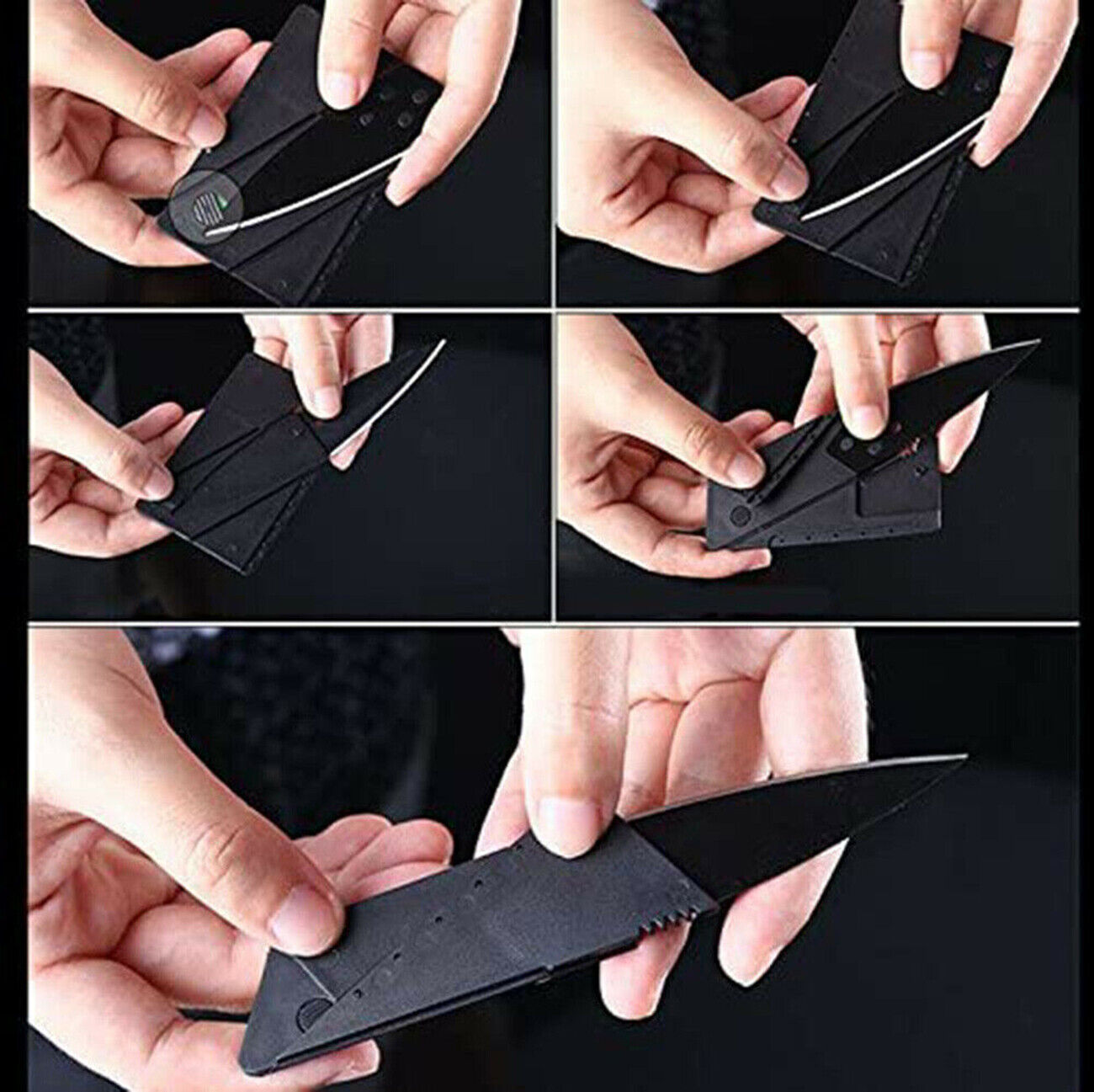 20pcs Credit Card Knives Lot Folding Wallet Thin Pocket Survival Micro Knife USA Garberiel - фотография #2