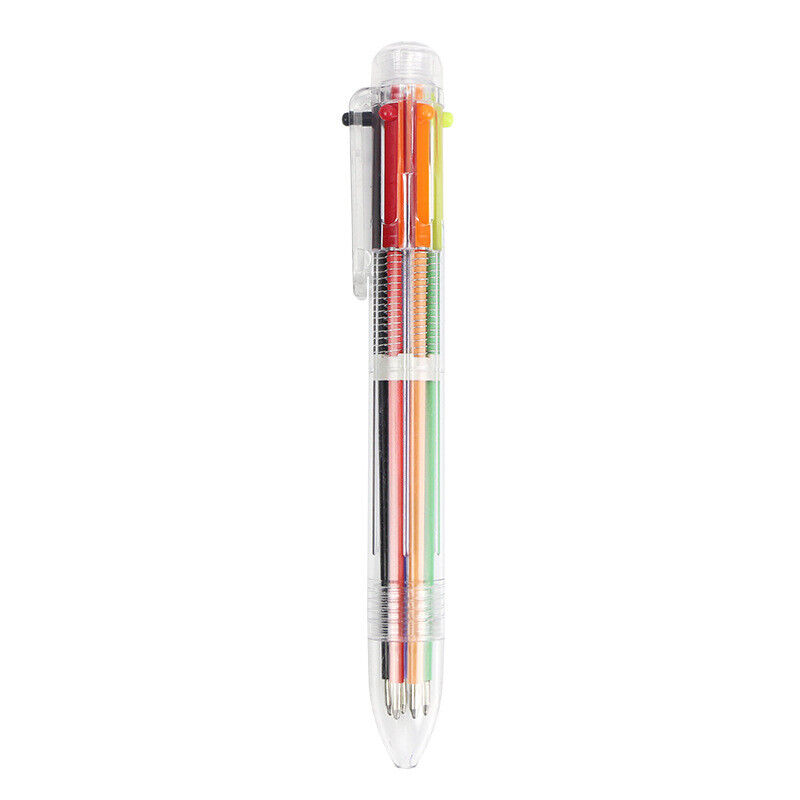 Wholesale 10PCS Multi-color 6 in 1 Ballpoint Pens Kids School Office Pen Supply Unbranded - фотография #5