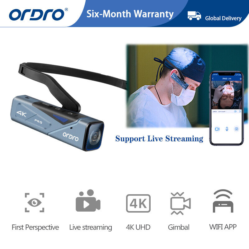 ORDRO EP7Pro Wireless Live Streaming POV RTC Camera 4K/60fps UHD Video Quality Ordro ORDRO EP7Pro - фотография #5