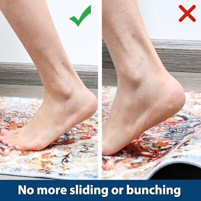  Non Slip Rug Pads for Hardwood Floors Rug Pad Gripper for Area Rugs, 2x8 White Does not apply Does Not Apply - фотография #5