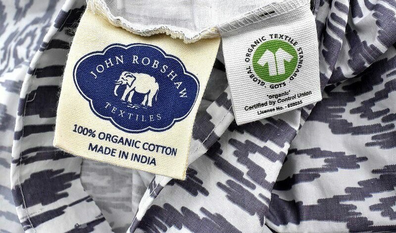 $750 JOHN ROBSHAW ASAYA KING DUVET COVER 3pc SET LILAC GRAY UZBEKISTAN IKAT NEW John Robshaw Asaya - фотография #3