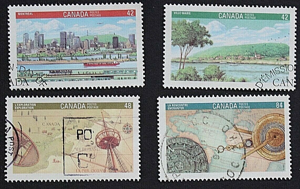 Canada 1992 International Youth Stamp Exhibition Used Set of 4 Stamps Без бренда