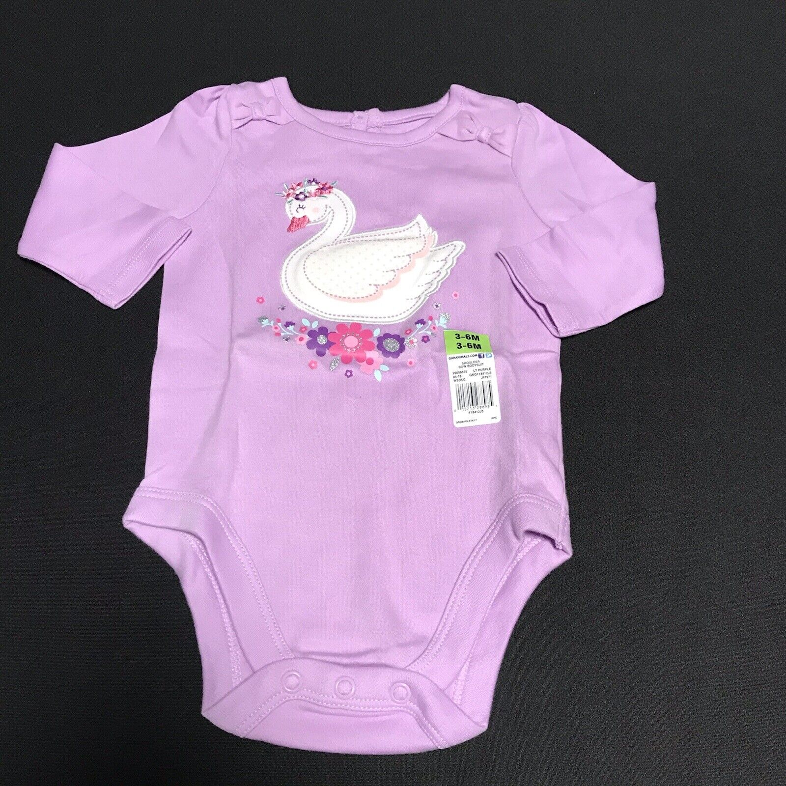 Baby girl's cute & stylish bodysuits - dresses  0-3, 3-6 Months LOT OF 7 NEW  Garanimals - фотография #5
