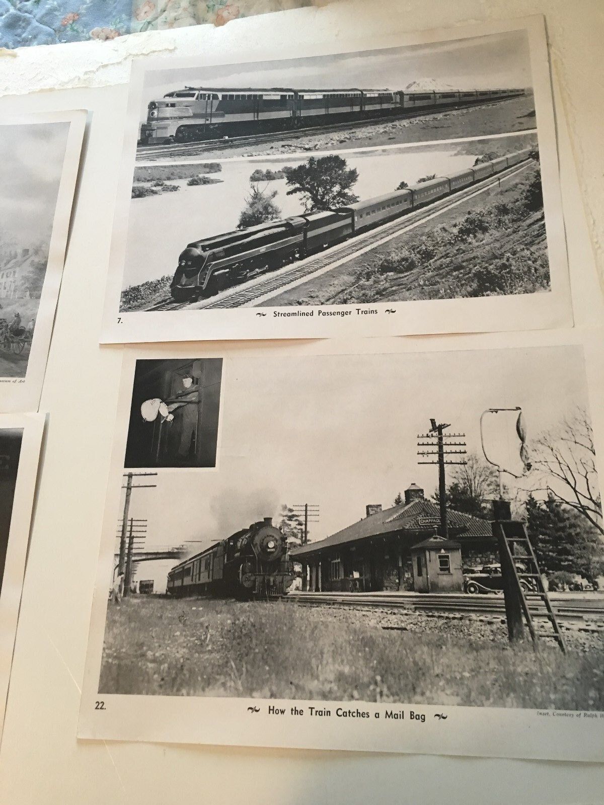 Vintage Black & White Locomotive Prints Set of 14 prints Без бренда - фотография #5