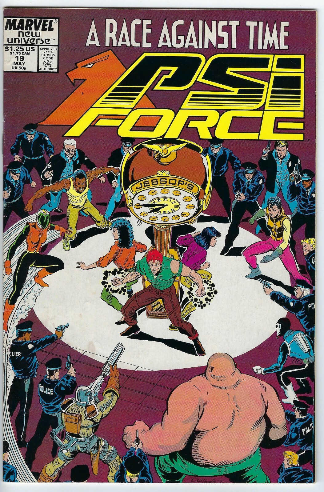 PSI FORCE & DAMAGE CONTROL LOT, 14 issues, Marvel Comics, New Universe  Без бренда - фотография #3