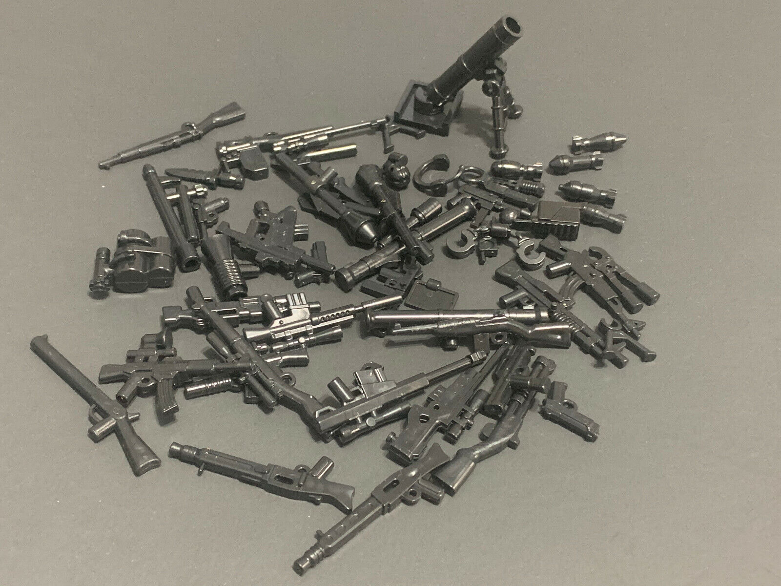 50 PCS WEAPON PACK - Assorted Random Weapons of Guns, Rifles for Lego Minifigure Compatible for Lego - фотография #7