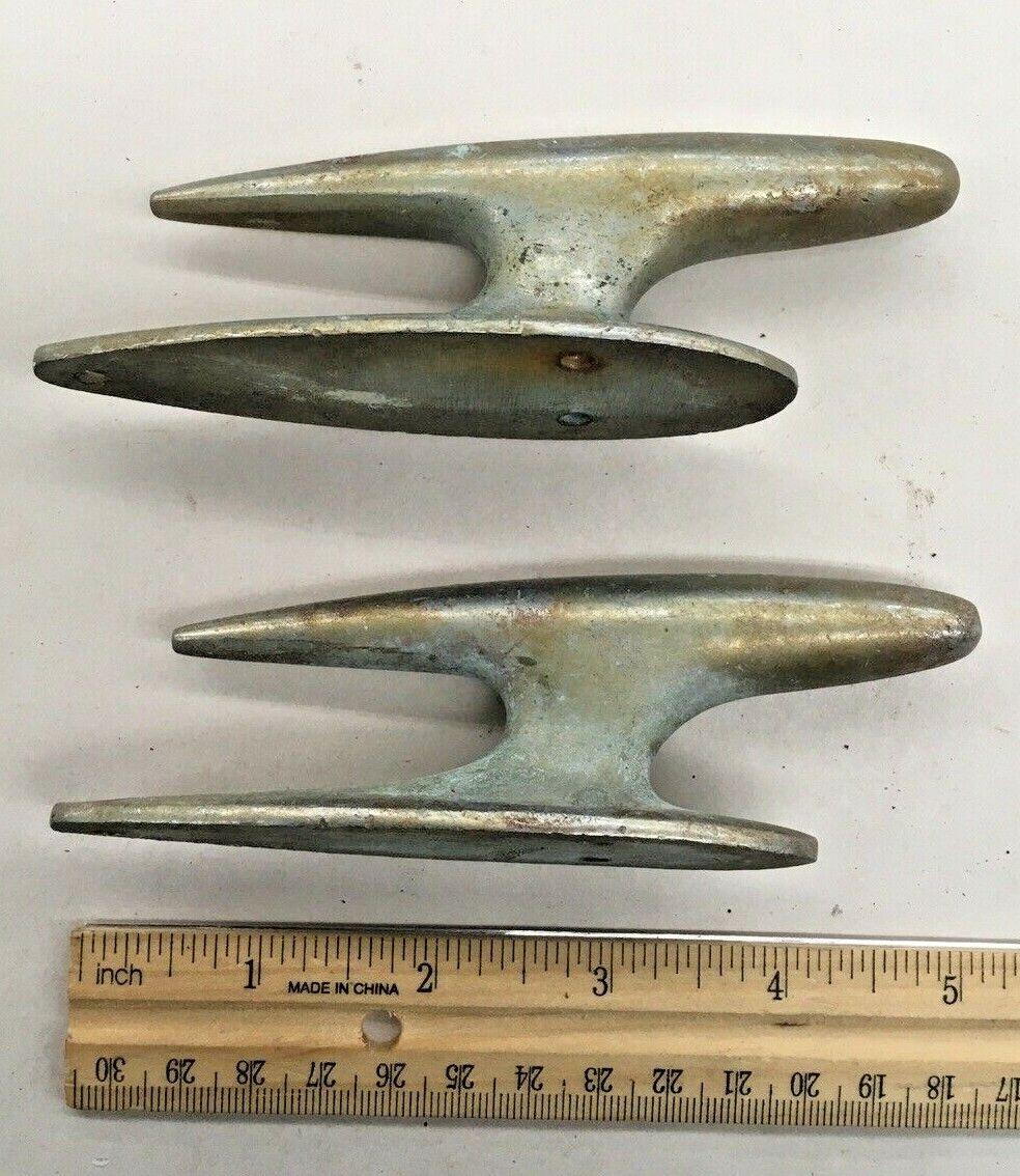 4" Boat Dock Cleats (Lot of 2) Used Condition Без бренда
