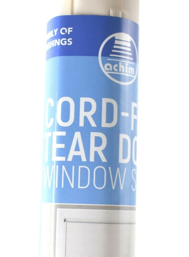 Lot Of 4 Achim Cord Free Tear Down Vinyl Window Shade Light Filtering  Achim TRL376IV12 - фотография #2