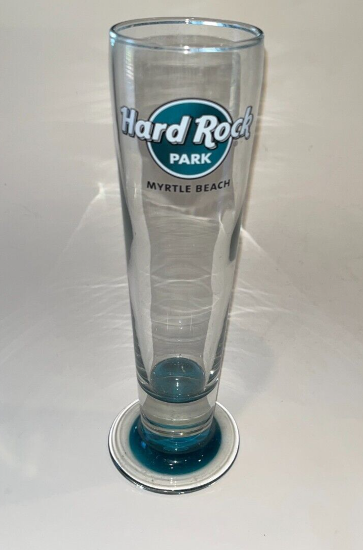 HARD ROCK AMUSEMENT PARK, PILSNER BEER GLASS (Park Open For 1 Year 2008) Без бренда