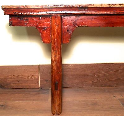  Antique Chinese Ming Bench (3273), Cypress Wood, Circa 1800-1849 Без бренда - фотография #9