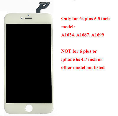 LCD Display Replacement Touch Screen Digitizer Assembly for iPhone 6S Plus White JG-TR SE-SPW-002 - фотография #3