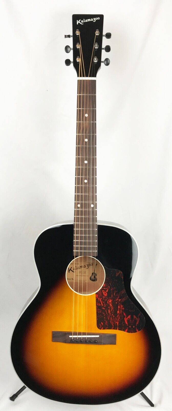 *SALE* New Kalamazoo KG-11-F Pre-War Tribute Acoustic Guitar Sunburst w/ case Fox Guitars KG-11-F