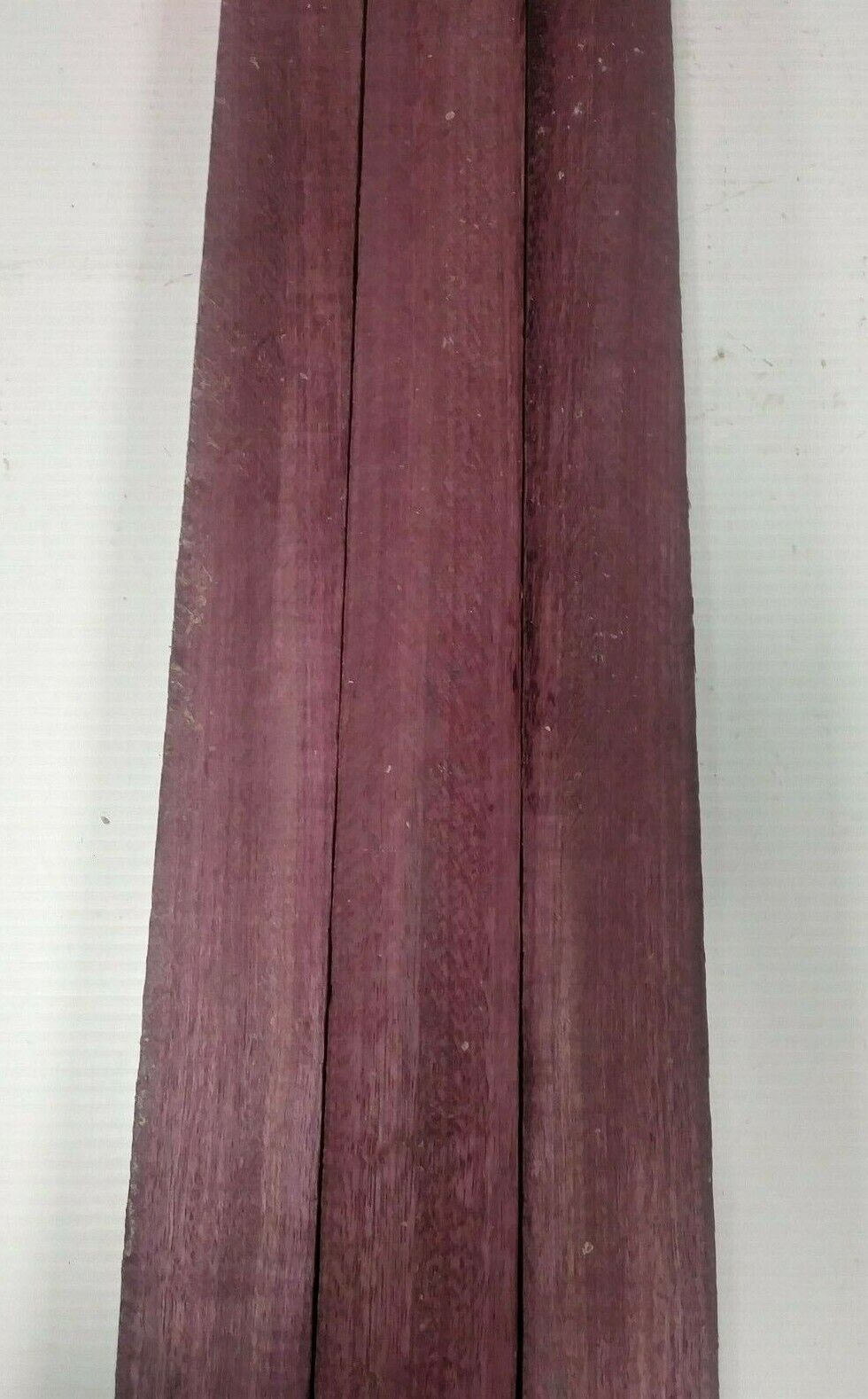 Pack of 3, Purpleheart Thin Dimensional Lumber Board Wood Blank 3/4" x 2" x 16" EXOTIC WOOD ZONE Does Not Apply - фотография #3