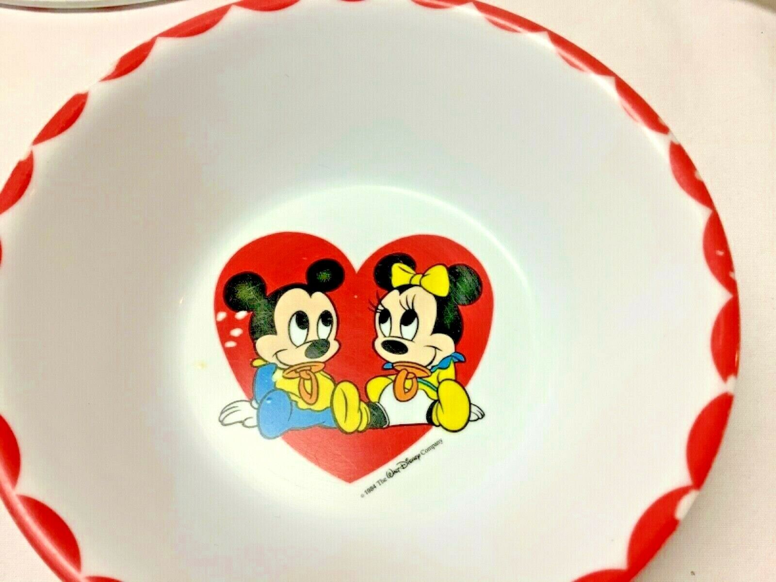 Lot of 6 Disney Childs Dinerware pieces Selandia Designs Mickey & Friends Selandia - фотография #3