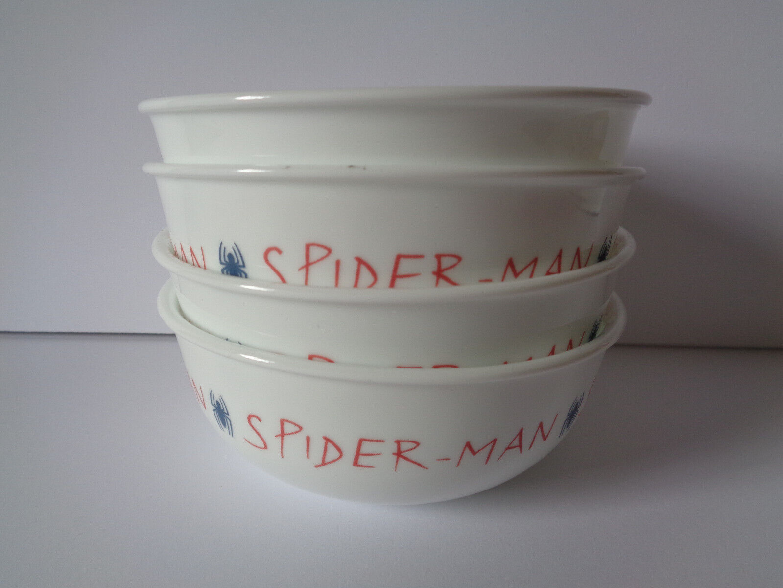 4 Corelle Marvel Spider-Man Cereal Bowls 16-ounce New Made in USA Corelle