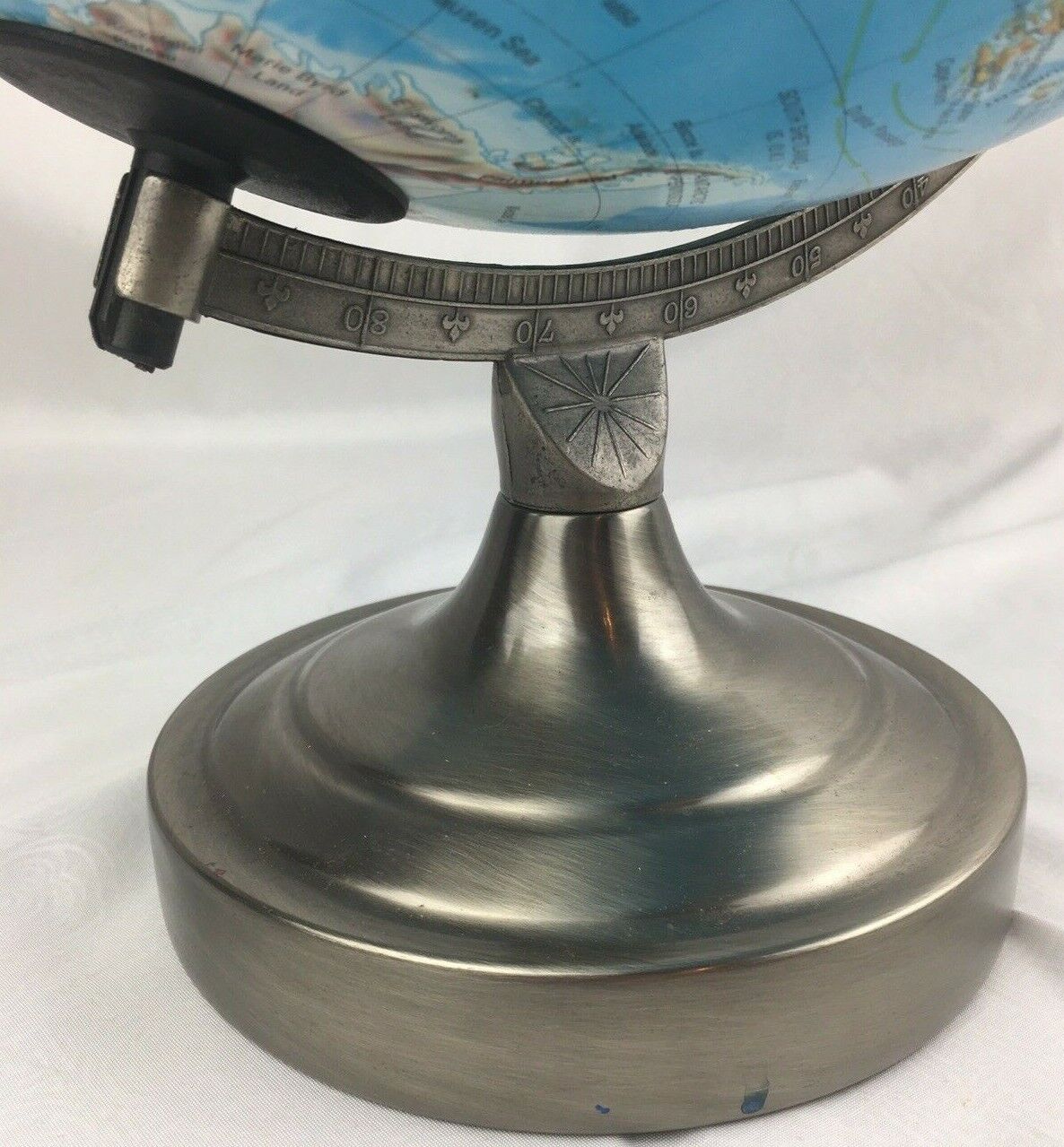 Lot of 2 Replogle World Globes - 10" Vintage 1950's and used 30cm - Art Decor Без бренда - фотография #10